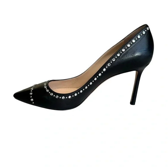 Jimmy Choo Romy 85 Pumps Black Leather